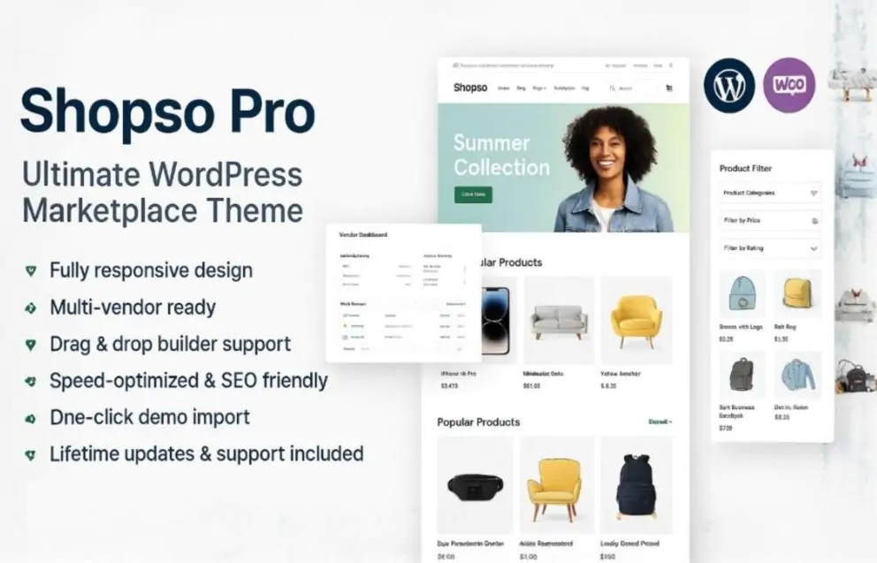 Shopso Pro – Ultimate WordPress Marketing
